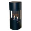 Skortstensfri Kamin Apartment 2 Svart Bioetanol