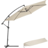 tectake Parasoll 350 cm beige